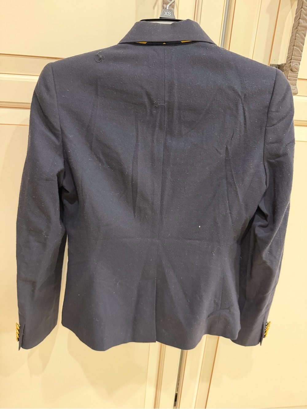 VTG Ralph Lauren Rugby Navy Wool Blazer Gold Buttons (124) - Picture 5 of 6